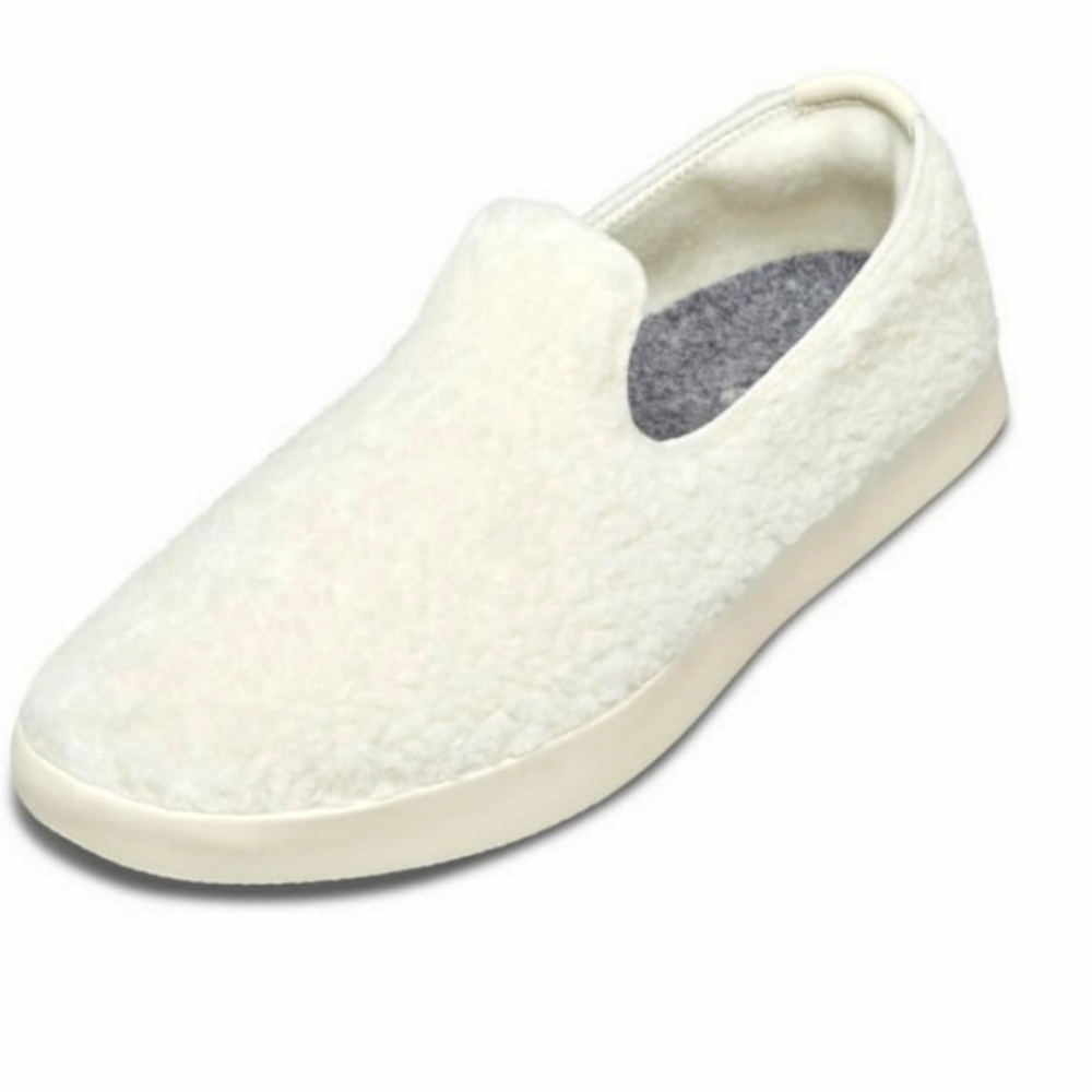 NEW Allbirds Merino Wool Lounger Fluff Hard Bottom Slip On Shoe 12
